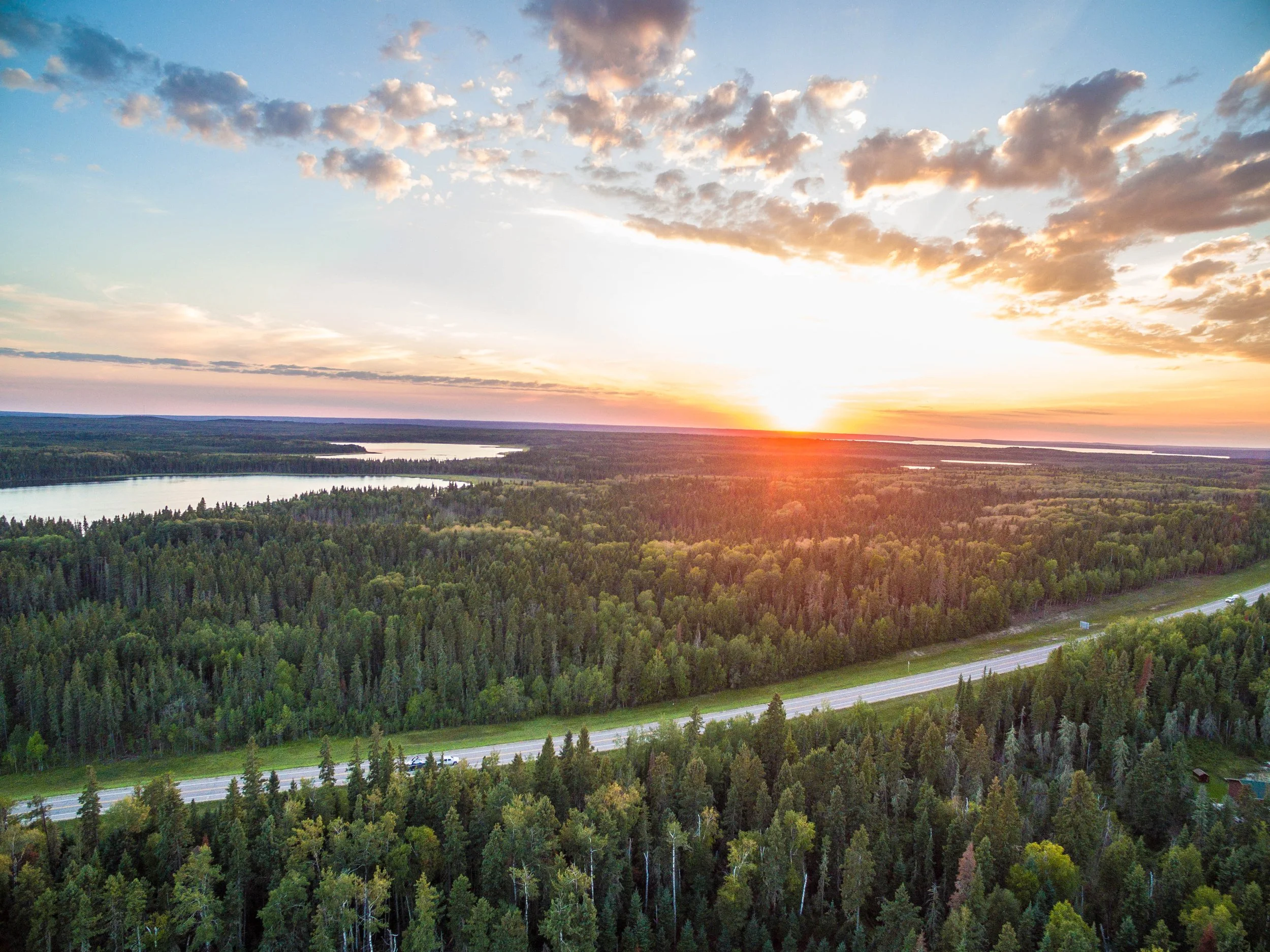 Aerial view of Elk Ridge Resort